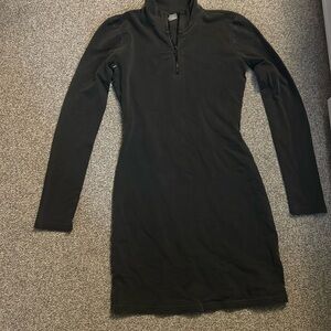 TNA Half Zip Dress